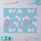 Papier Mousseline Bas de Noël (Artisanat)