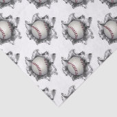 Papier Mousseline Base-ball (Détail)