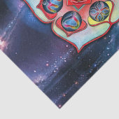 Papier Mousseline Base Chakra (Détail)