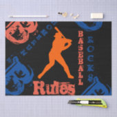 PAPIER MOUSSELINE BASEBALL (Artisanat)