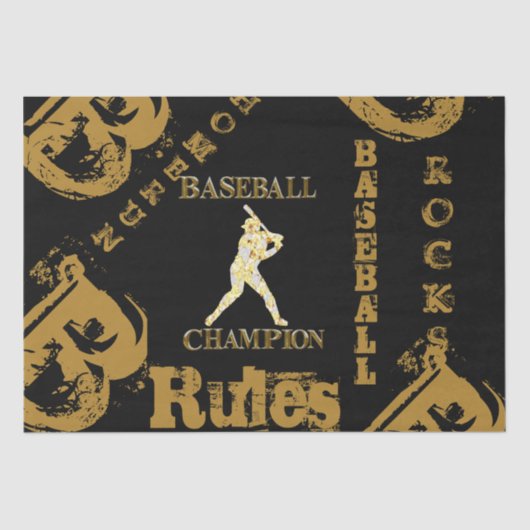 PAPIER MOUSSELINE BASEBALL (Recto)