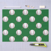 Papier Mousseline Baseball et chauves-souris (Artisanat)