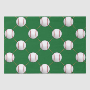 Papier Mousseline Baseball et chauves-souris