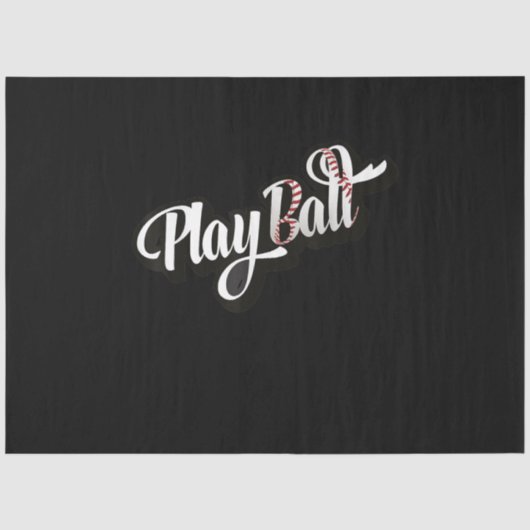 Papier Mousseline Baseball et softball (Recto)