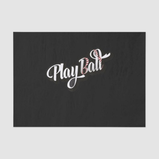 Papier Mousseline Baseball et softball (Recto)