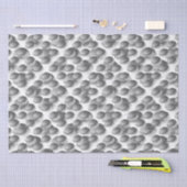 Papier Mousseline Baseball noir et blanc (Artisanat)