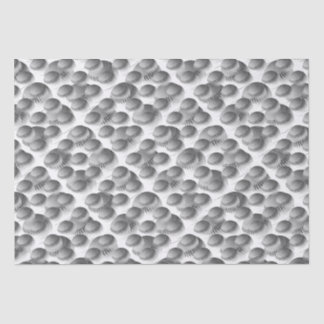 Papier Mousseline Baseball noir et blanc
