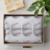 Papier Mousseline Baseball tissue paper (Cadeau)