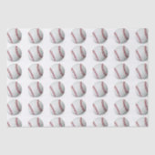 Papier Mousseline Baseball tissue paper (Recto)