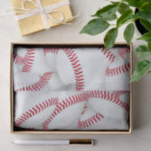 Papier Mousseline Baseballs en calque Motif Anniversaire (Cadeau)