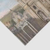 Papier Mousseline Basilique Saint-Pierre de la Cité du Vatican (Détail)