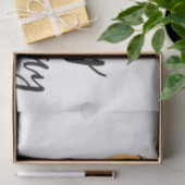 Papier Mousseline Basket-ball avec un joyeux anniversaire  (Cadeau)