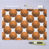 Papier Mousseline Basket-ball Sport Design (Artisanat)