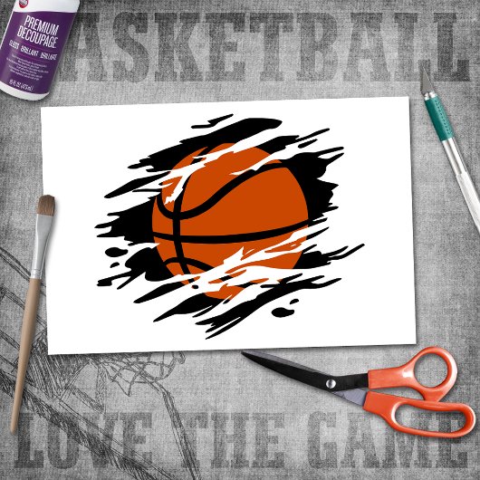 Papier Mousseline Basket Rasé