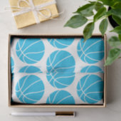 PAPIER MOUSSELINE BASKETBALL (SKY BLUE) (Cadeau)