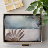 Papier Mousseline Basse Aquarelle de la rivière Bald Eagle (Cadeau)