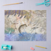 Papier Mousseline Basse poisson pêcheur déroupage (Artisanat)