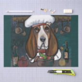 Papier Mousseline Basset hound (Artisanat)