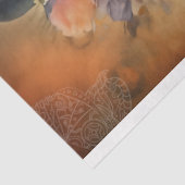 Papier Mousseline Basset Hound Steampunk 2 Découpage papier (Détail)