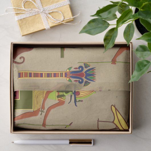 Papier Mousseline Bast, Osiris Et Thoth (Cadeau)