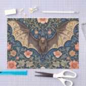 Papier Mousseline Bat volant élégant William Morris Inspiré Floral (Artisanat)