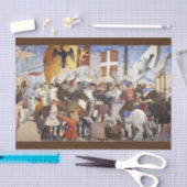 Papier Mousseline BATAILLE D'HÉRACLIE par Piero Della Francesca (Artisanat)