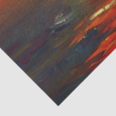 Papier Mousseline Bateau à voile au coucher du soleil (Détail)