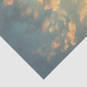 Papier Mousseline Bateau à voile contre un coucher de soleil (Détail)