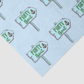 Papier Mousseline Bateau de partie avec le thème nautique d'Ancre (Détail)