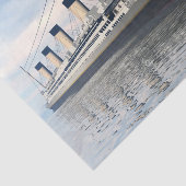 Papier Mousseline Bateau titanique - 3D rendent (Détail)