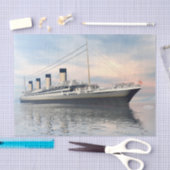 Papier Mousseline Bateau titanique - 3D rendent (Artisanat)
