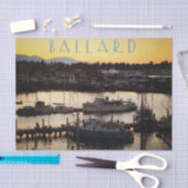 Papier Mousseline Bateaux Ballard (Artisanat)