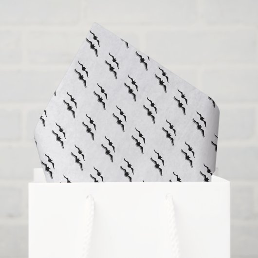 Papier Mousseline Bateaux volants, Halloween (Sac cadeau)