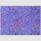 Papier Mousseline Batik Style Boho Botanical Lovely (Recto)