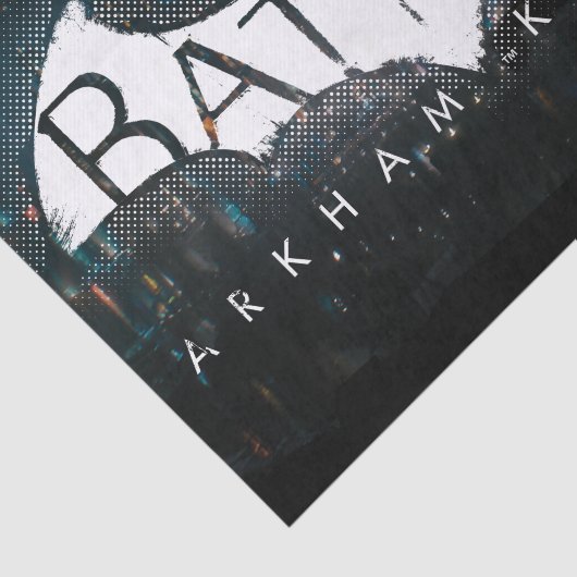 Papier Mousseline Batman Arkham Knight Gotham Logo (Détail)