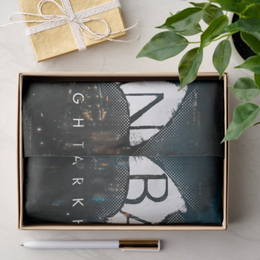 Papier Mousseline Batman Arkham Knight Gotham Logo (Cadeau)