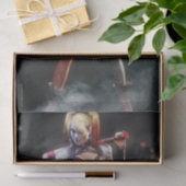 Papier Mousseline Batman Arkham Knight | Harley Quinn avec chauve-so (Cadeau)