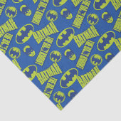 Papier Mousseline Batman - Le Motif du Chevalier foncé (Détail)