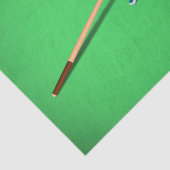 Papier Mousseline Bâton et balles de la table de billard (Détail)