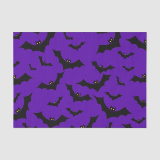 Papier Mousseline Bats (Recto)
