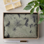 Papier Mousseline Bats Araignées Webs (Cadeau)