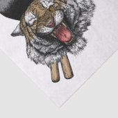 Papier Mousseline Batteur de tigre (Détail)