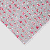 Papier Mousseline Baubles à la menthe poivrée (Détail)