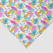 Papier Mousseline Baubles Arbre rétro Papier à tissu multiple (Détail)