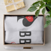 Papier Mousseline BBC Seule pique lame signe Thunder_Cove (Cadeau)