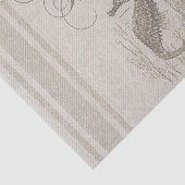 Papier Mousseline Beach House Seahorse Seashore (Détail)