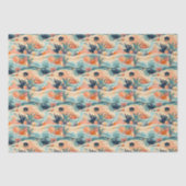 Papier Mousseline Beach Sea Life (Recto)