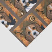 Papier Mousseline Beagle (Détail)