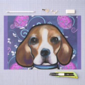 Papier Mousseline Beagle (Artisanat)