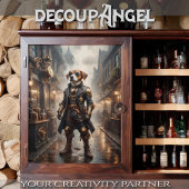 Papier Mousseline Beagle - Découpage -